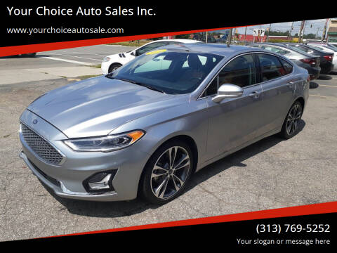 2020 Ford Fusion for sale at Your Choice Auto Sales Inc. in Dearborn MI