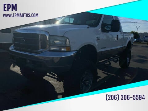 2002 Ford F-250 Super Duty for sale at EPM in Auburn WA