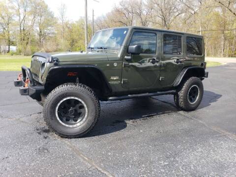 2015 Jeep Wrangler Unlimited for sale at Depue Auto Sales Inc in Paw Paw MI