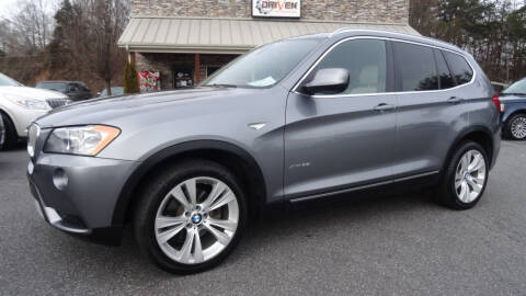 2012 BMW X3 for sale at Driven Pre-Owned in Lenoir NC