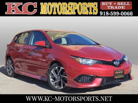 2016 Scion iM for sale at KC MOTORSPORTS in Tulsa OK