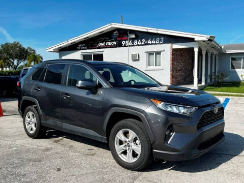 2021 Toyota RAV4 for sale at One Vision Auto in Hollywood FL
