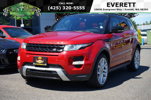 2013 Land Rover Range Rover Evoque for sale at West Coast AutoWorks -Edmonds in Edmonds WA