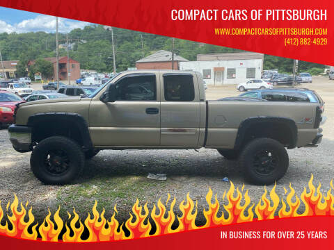 2005 Chevrolet Silverado 1500 for sale at Compact Cars of Pittsburgh in Pittsburgh PA