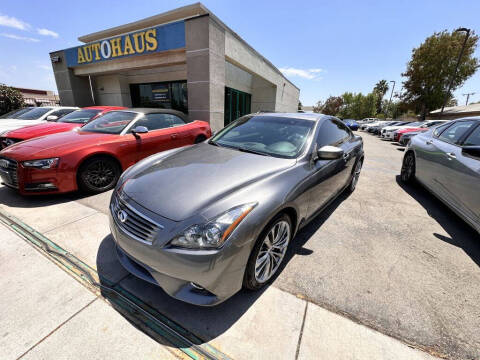 2011 Infiniti G37 Coupe for sale at AutoHaus in Loma Linda CA