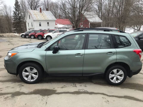 2016 Subaru Forester for sale at MICHAEL MOTORS in Farmington ME