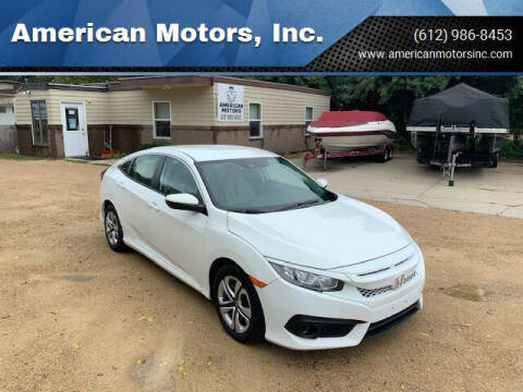 2017 Honda Civic for sale at American Motors, Inc. in Farmington MN