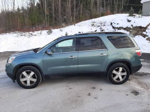 2009 GMC Acadia for sale at Goffstown Motors in Goffstown NH