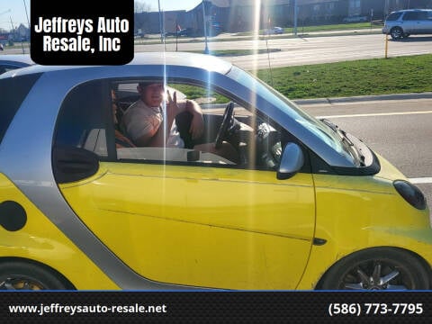 2008 Smart fortwo for sale at Jeffreys Auto Resale, Inc in Clinton Township MI