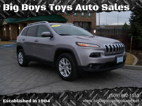 2017 Jeep Cherokee for sale at Big Boys Toys Auto Sales in Spokane Valley WA