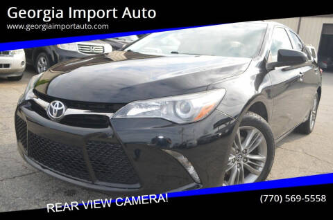 2017 Toyota Camry for sale at Georgia Import Auto in Alpharetta GA