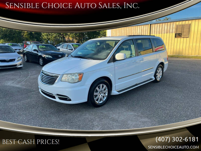 2014 Chrysler Town and Country for sale at Sensible Choice Auto Sales, Inc. in Longwood FL