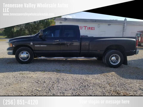 2005 Dodge Ram Pickup 3500 for sale at Tennessee Valley Wholesale Autos LLC in Huntsville AL