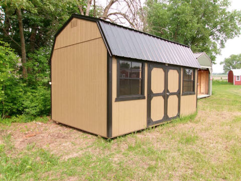 10 x 16 side lofted barn