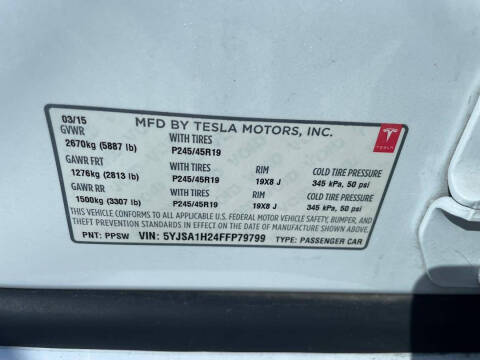 2015 Tesla Model S P85D