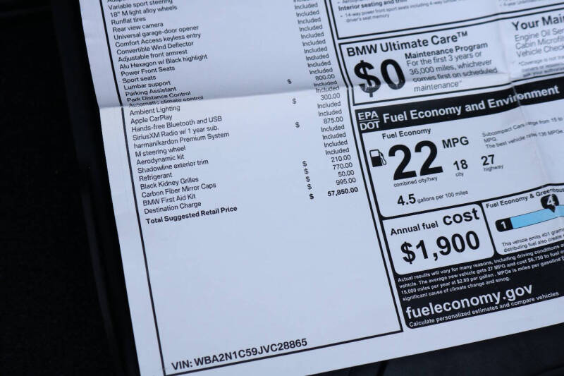 2018 BMW 2 Series M240i