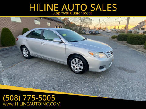 2011 Toyota Camry for sale at HILINE AUTO SALES in Hyannis MA