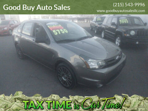 2010 Ford Focus for sale at Good Buy Auto Sales in Philadelphia PA