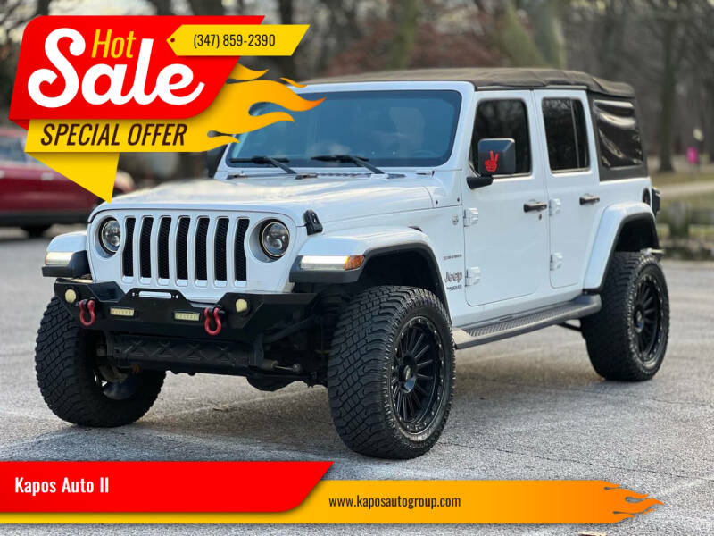2018 Jeep Wrangler Unlimited for sale at Kapos Auto Group in Ridgewood NY