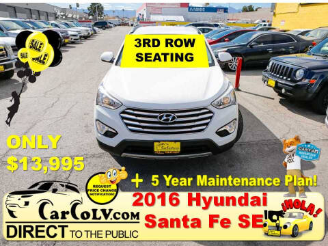 2016 Hyundai Santa Fe for sale at The Car Company in Las Vegas NV