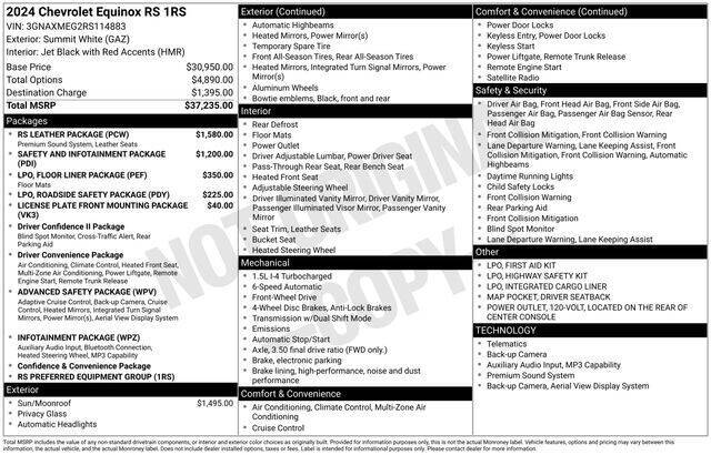 2024 Chevrolet Equinox RS