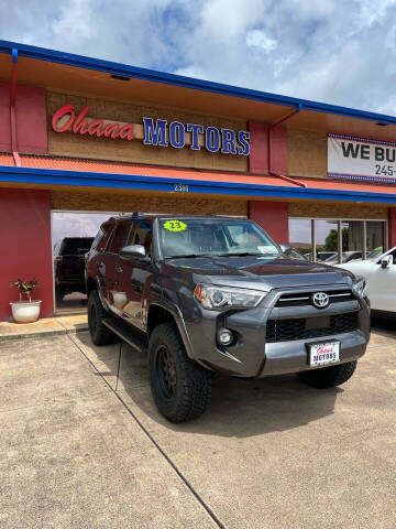 2023 Toyota 4Runner for sale at Ohana Motors - Lifted Vehicles in Lihue HI