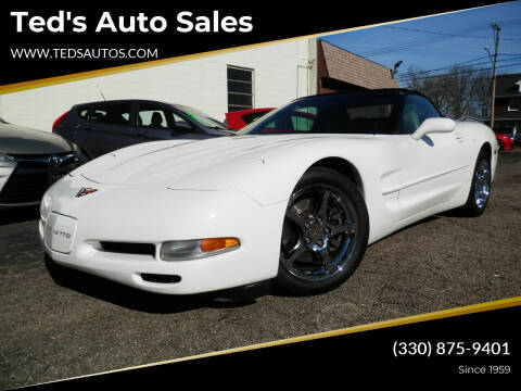 2001 Chevrolet Corvette for sale at Ted's Auto Sales in Louisville OH