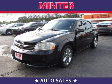 2013 Dodge Avenger for sale at Minter Auto Sales in South Houston TX