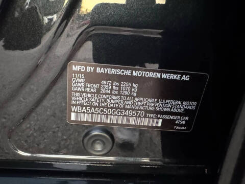 2016 BMW 5 Series 528i