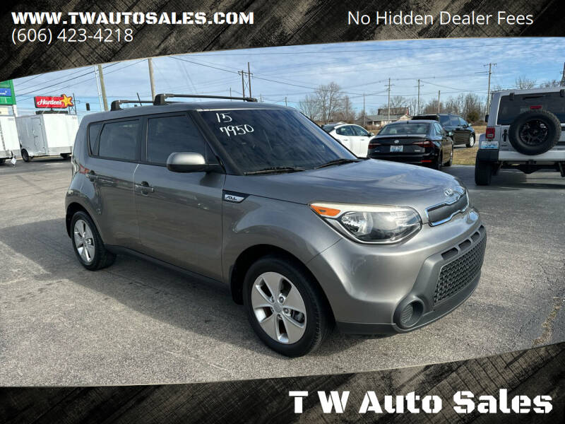 2015 Kia Soul for sale at T W Auto Sales in Science Hill KY