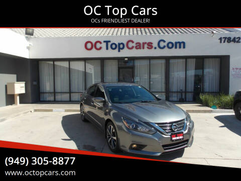 2016 Nissan Altima for sale at OC Top Cars in Irvine CA