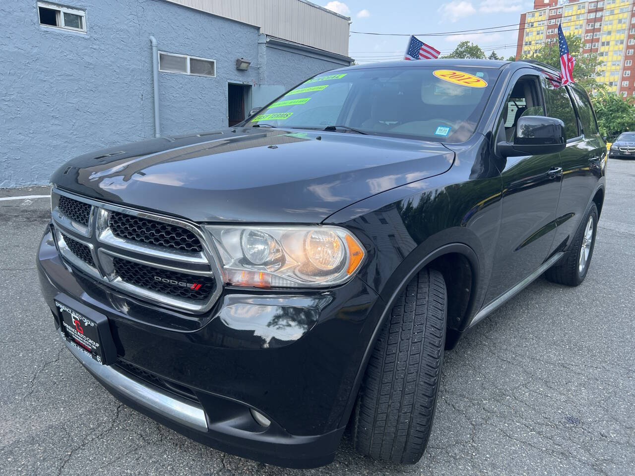 Black 2012 Dodge Durango SXT AWD SXT 4dr SUV 1
