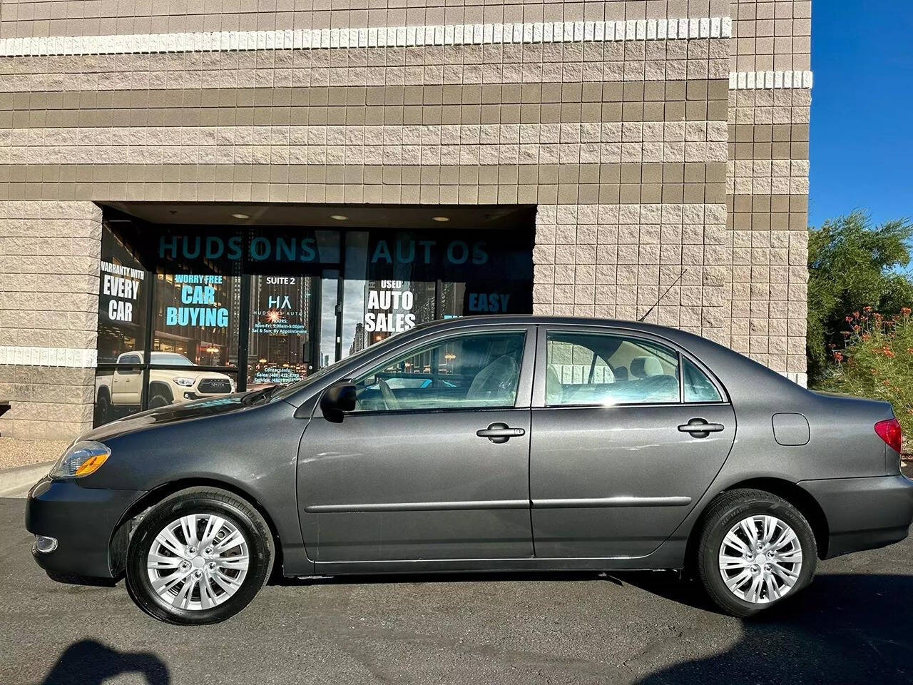 2007 Toyota Corolla for sale at HUDSONS AUTOS in Gilbert, AZ