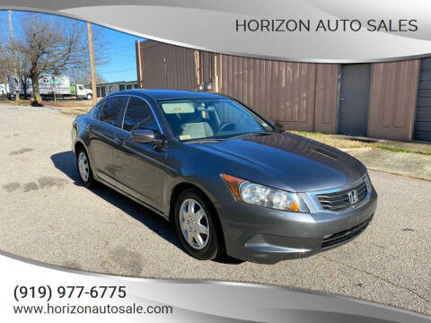 2009 Honda Accord for sale at Horizon Auto Sales in Raleigh NC