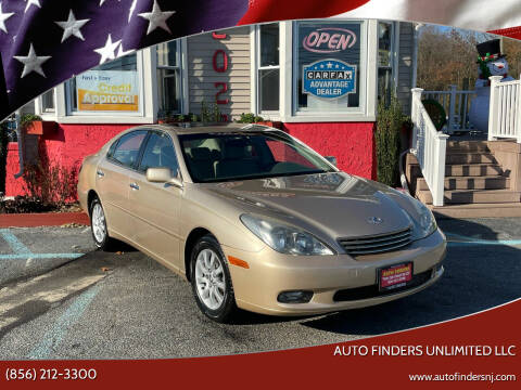 2003 Lexus ES 300 for sale at Auto Finders Unlimited LLC in Vineland NJ