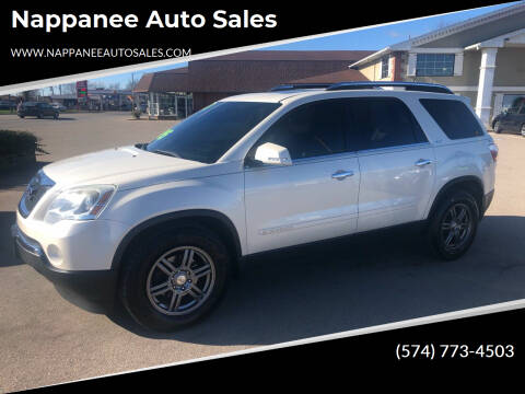 2008 GMC Acadia for sale at Nappanee Auto Sales in Nappanee IN