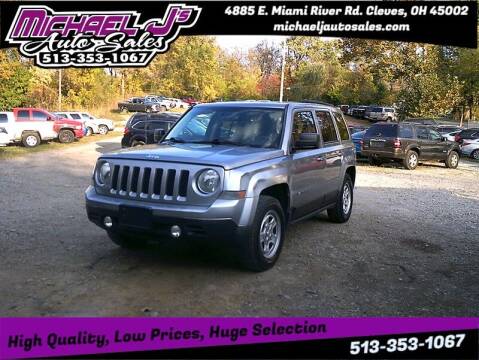 2015 Jeep Patriot for sale at MICHAEL J'S AUTO SALES in Cleves OH