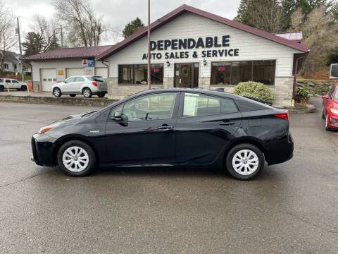 2021 Toyota Prius for sale at Dependable Auto Sales and Service in Binghamton NY