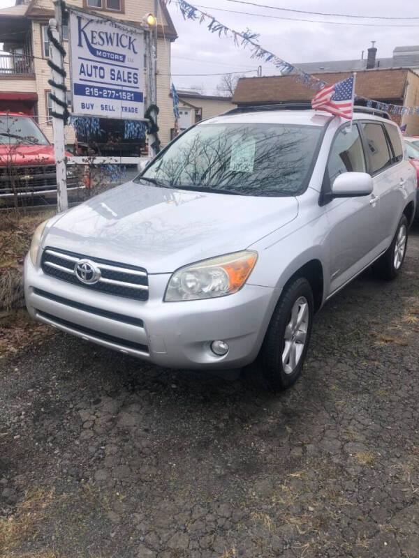 2008 Toyota RAV4 for sale at KESWICK MOTORS in Glenside PA