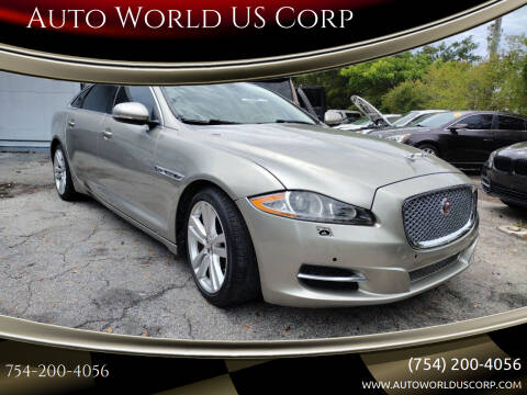 2012 Jaguar XJL for sale at Auto World US Corp in Plantation FL