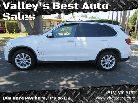 2016 BMW X5 for sale at Valley's Best Auto Sales in Reseda CA