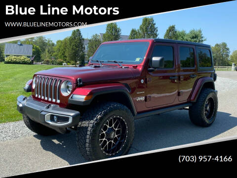 2021 Jeep Wrangler Unlimited for sale at Blue Line Motors in Winchester VA