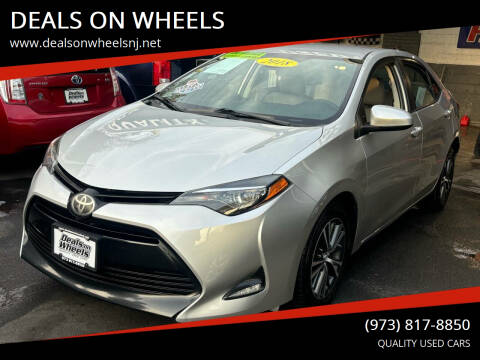 2018 Toyota Corolla for sale at DEALS ON WHEELS in Newark NJ