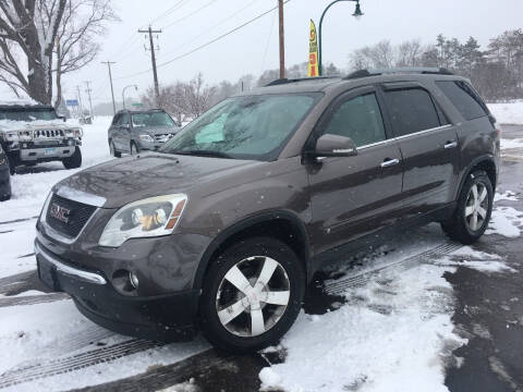 2010 GMC Acadia for sale at Premier Motors LLC in Crystal MN