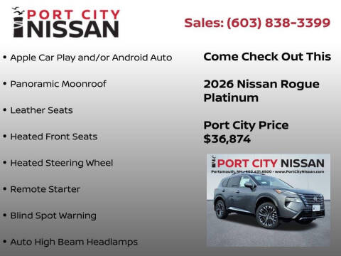 2026 Nissan Rogue Platinum