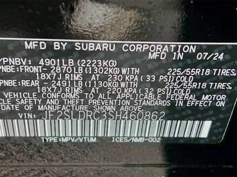 2025 Subaru Forester Limited