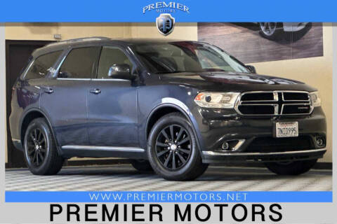 2015 Dodge Durango for sale at Premier Motors in Hayward CA