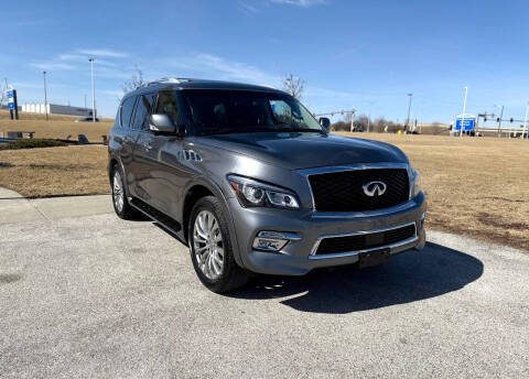 2016 Infiniti QX80 for sale at Airport Motors of St Francis LLC in Saint Francis WI