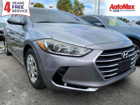 2017 Hyundai Elantra for sale at Auto Max in Hollywood FL