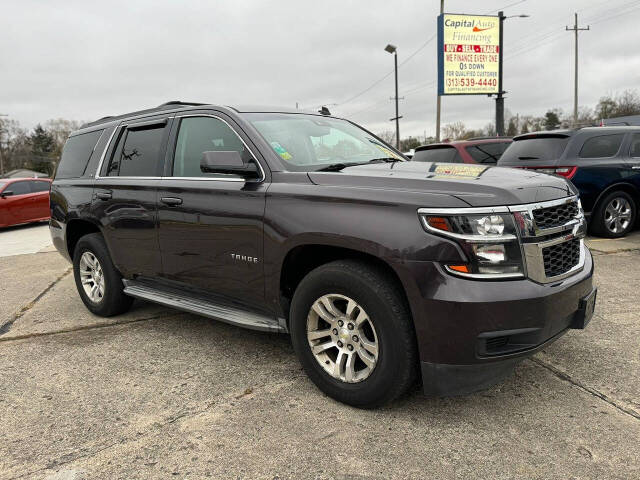 2015 Chevrolet Tahoe for sale at Capital Auto Financing in Redford, MI